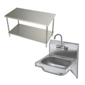 Work Table & Sink